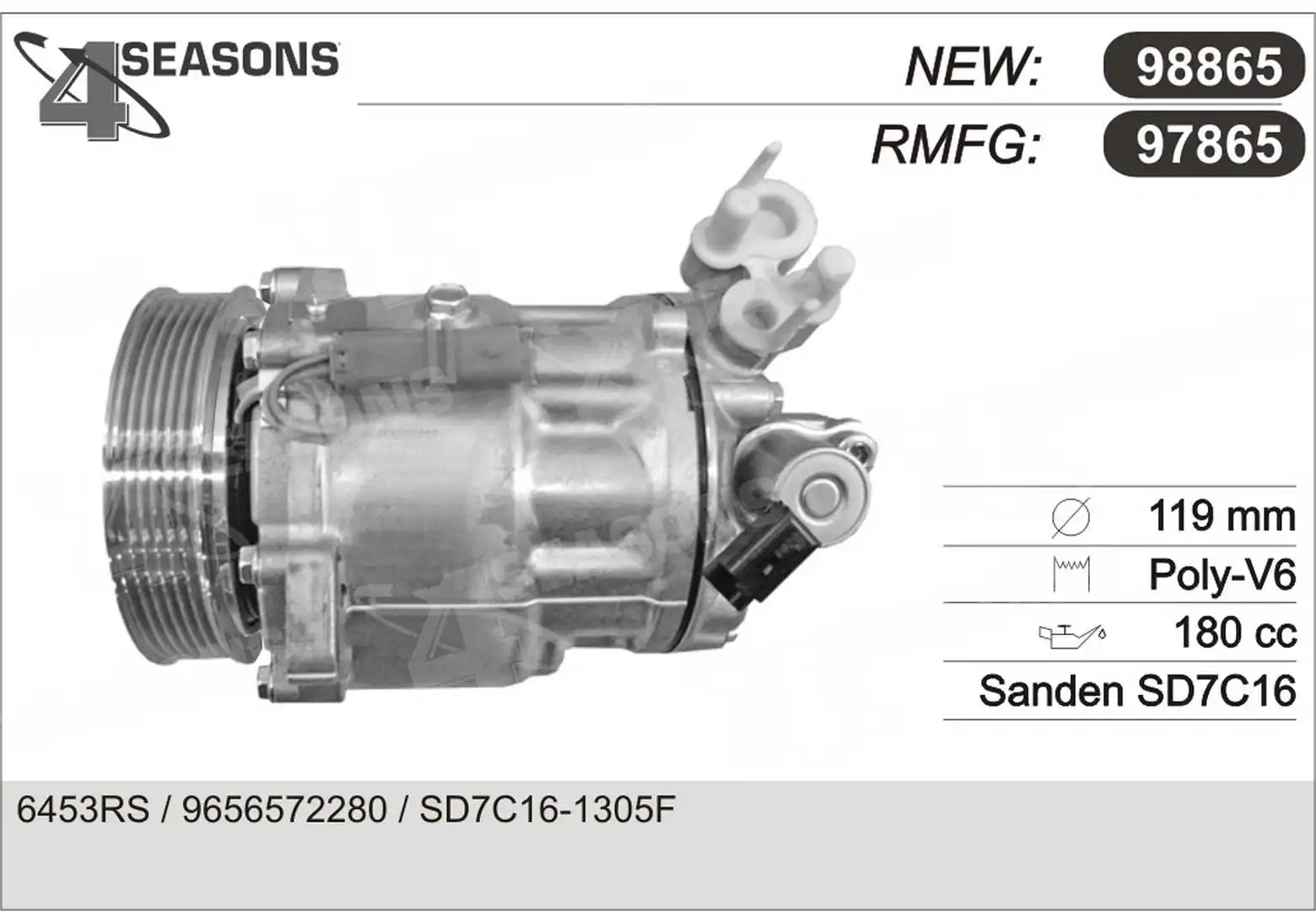 Compresseur, climatisation AHE 97865