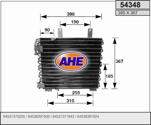 Condenser, air conditioning