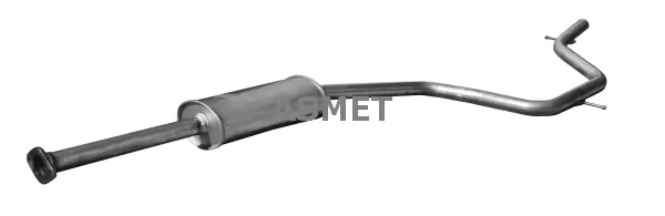 Silencieux central ASMET 07.263