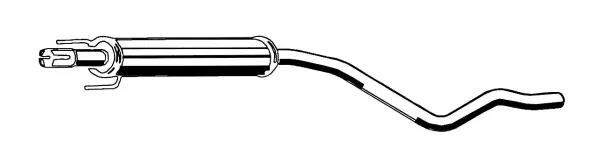 Silencieux central ASMET 05.167