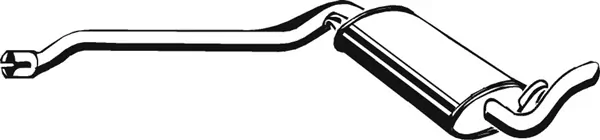 Silencieux central ASMET 04.019