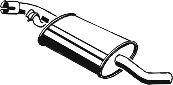 Silencieux central ASMET 04.058