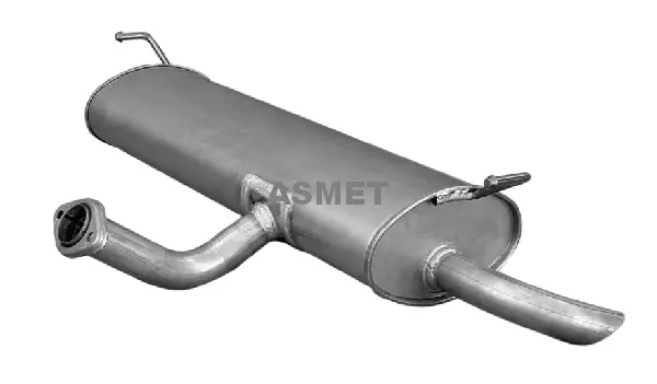 Silencieux arrière ASMET 14.067