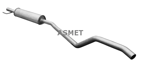 Silencieux central ASMET 05.281