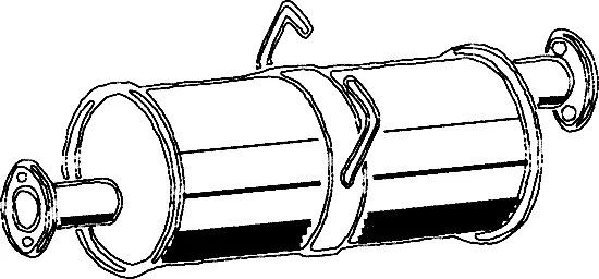 Silencieux arrière ASMET 28.006