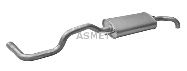 Silencieux arrière ASMET 19.023