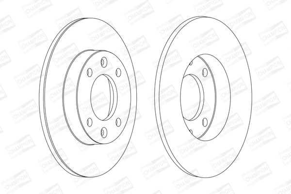 Jeux Disque Frein Ar 307 Partner Berlingo C2-C3-C4