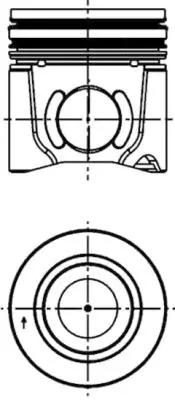 Piston KOLBENSCHMIDT 40352600