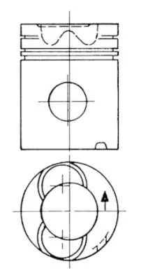 Piston KOLBENSCHMIDT 90759600