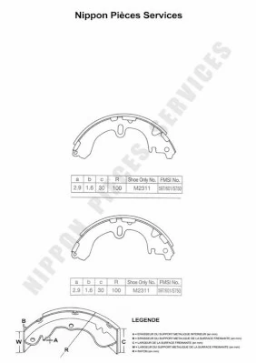 Brake Shoe Set