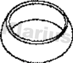 Joint d'étanchéité, tuyau d'échappement KLARIUS 411163
