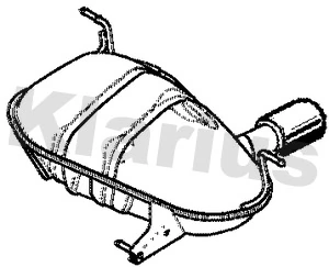 Rear Muffler