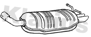 Rear Muffler