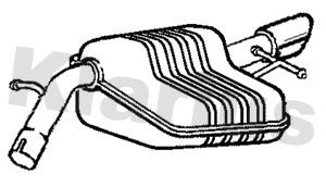 Rear Muffler