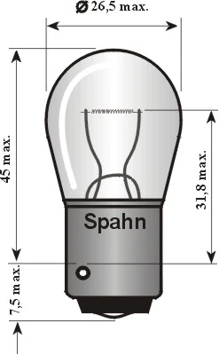 Bulb, direction indicator