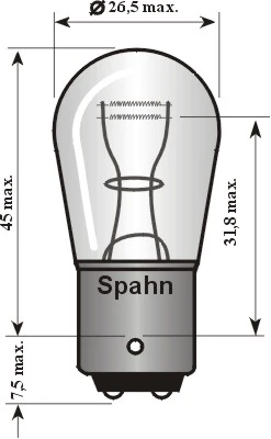 Bulb, stop/tail light
