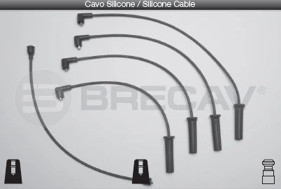Kit de câbles d'allumage BRECAV 22.503