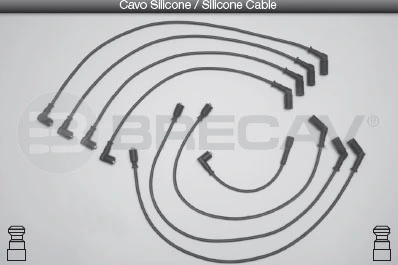 Kit de câbles d'allumage BRECAV 22.530