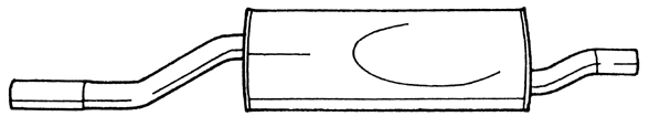 Rear Muffler