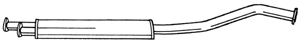 Centre Muffler
