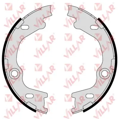 Brake Shoe Set, parking brake
