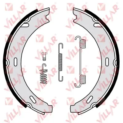 Brake Shoe Set, parking brake