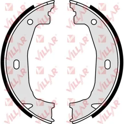 Brake Shoe Set, parking brake