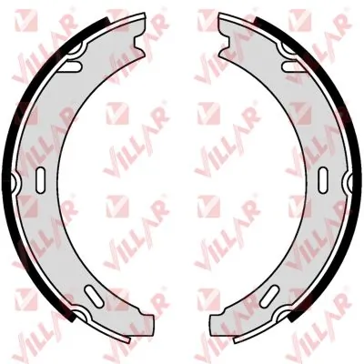Brake Shoe Set, parking brake