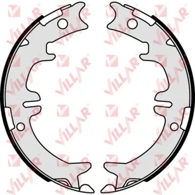 Brake Shoe Set, parking brake