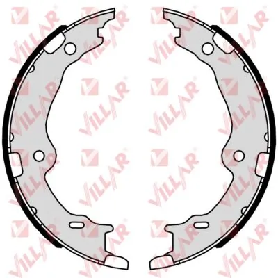 Brake Shoe Set, parking brake