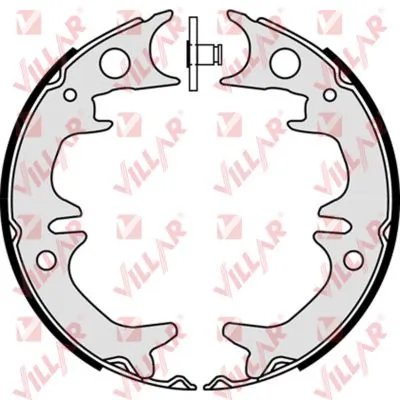 Brake Shoe Set, parking brake