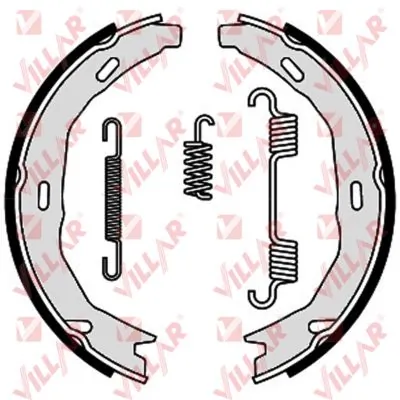 Brake Shoe Set, parking brake