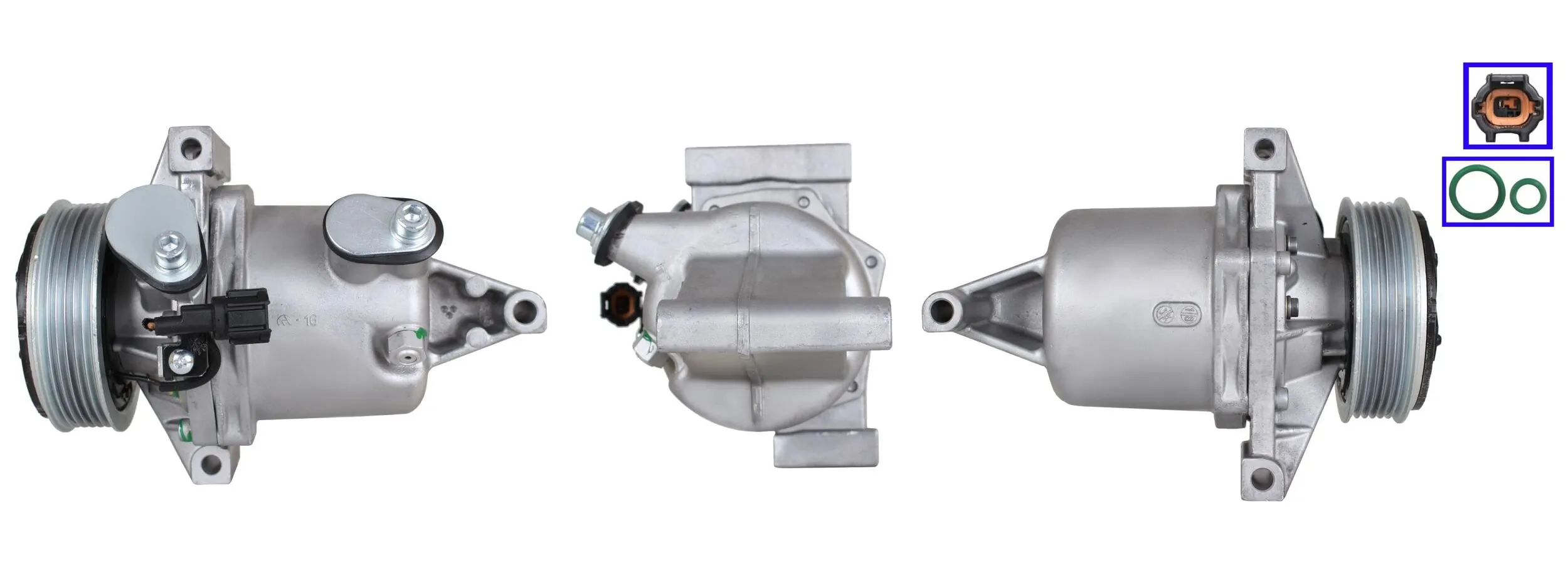 Compressor, air conditioning