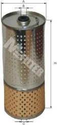 M-Filter TE19 — Фільтр оливний двигуна MERCEDES (вир-во M-Filter)