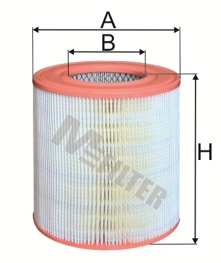 M-Filter A873 — Фільтр повітряний AUDI (вир-во M-filter)