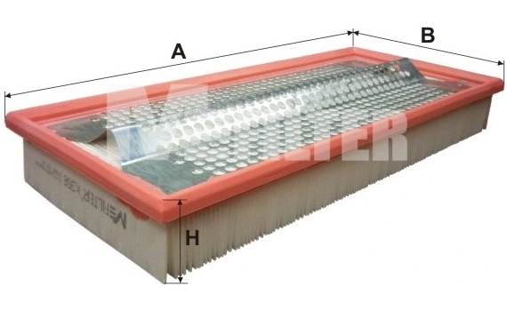 M-Filter K358 — Фільтр повітряний MB (вир-во M-filter)