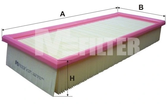 M-Filter K371 — Фільтр повітряний FORD Mondeo 1.8TD (вир-во M-filter)
