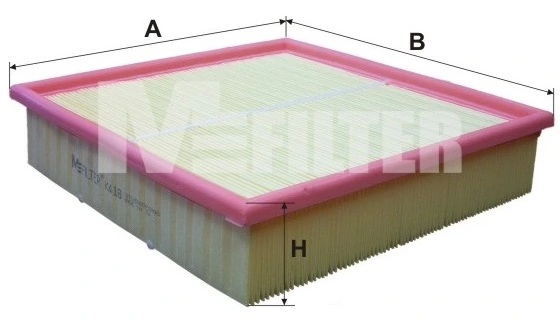 M-Filter K418 — Фільтр повітряний OPEL Omega B (вир-во M-filter)