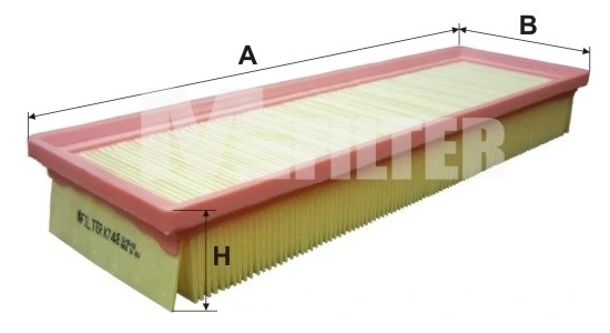 M-Filter K748 — Фільтр повітряний CITROEN (вир-во M-filter)