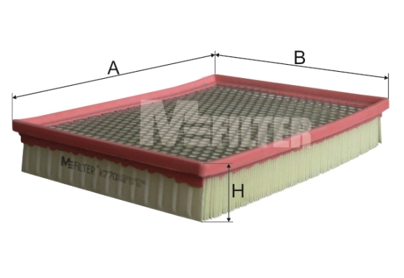 M-Filter K770 — Фільтр повітряний OPEL Vectra-C 2.8 (вир-во M-filter)