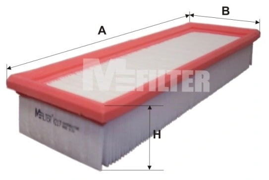 M-Filter K217 — Фільтр повітряний PEUGEOT (вир-во M-filter)