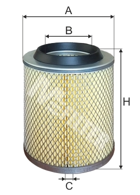 M-Filter A140 — Фільтр повітряний ISUZU, NISSAN Sunny 1.7D, Cherry All models (вир-во M-Filter)