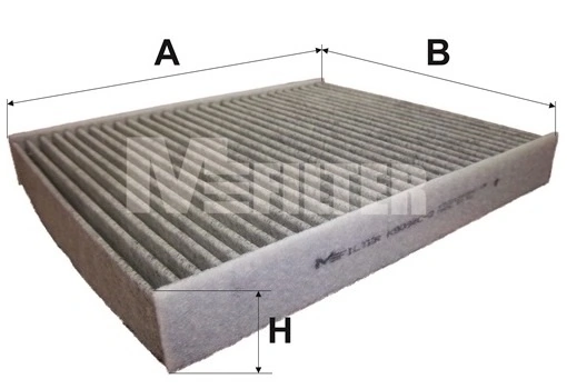 M-Filter K9094C-2 — Фільтр салону вугільний BMW 5, 6, 7 08- (2шт.) (вир-во M-FILTER)