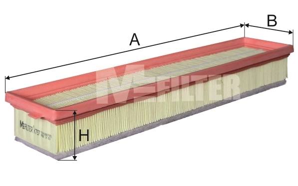 M-Filter K797 — Фільтр повітряний CITROEN, PEUGEOT (вир-во M-filter)