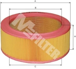 M-Filter A121 — Фільтр повітряний FORD Transit (вир-во M-filter)