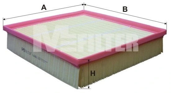 M-Filter K440 — Фільтр повітряний AUDI A8 (вир-во M-filter)