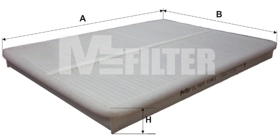 Filtre, air de l'habitacle