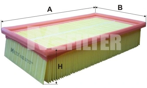M-Filter K455 — Фільтр повітряний FORD TRANSIT (вир-во M-filter)