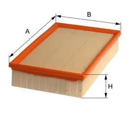 M-Filter K194 — Фільтр повітряний SKODA, VW (вир-во M-filter)