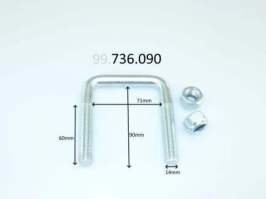 Bride de ressort CS Germany 99.736.090